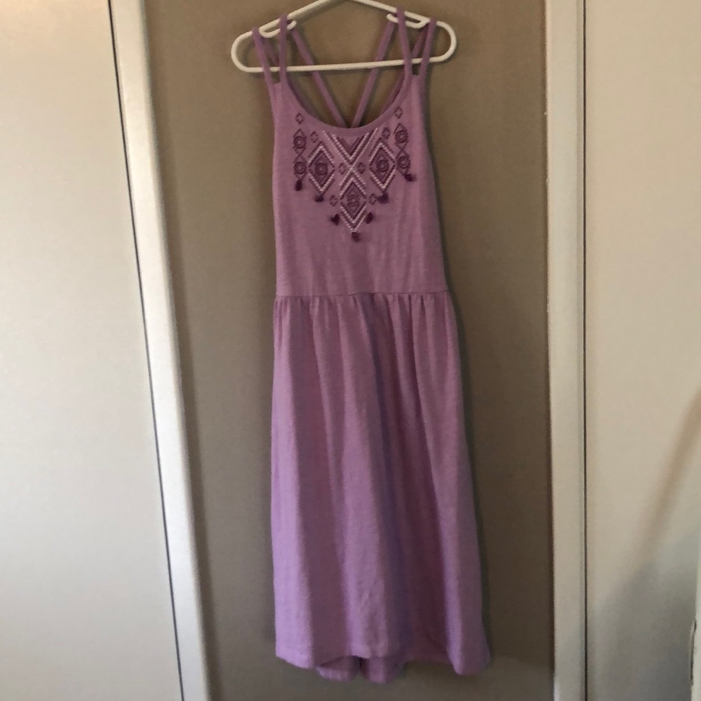 Girls Gymboree embroidered cotton dress.